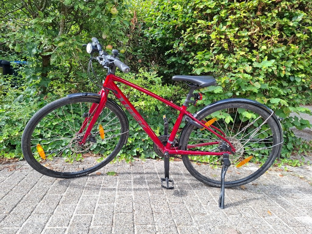Jongensfiets Trek fx 1 26 inch, Fietsen en Brommers, Fietsen | Jongens, Gebruikt, Velgrem, Versnellingen, Trek