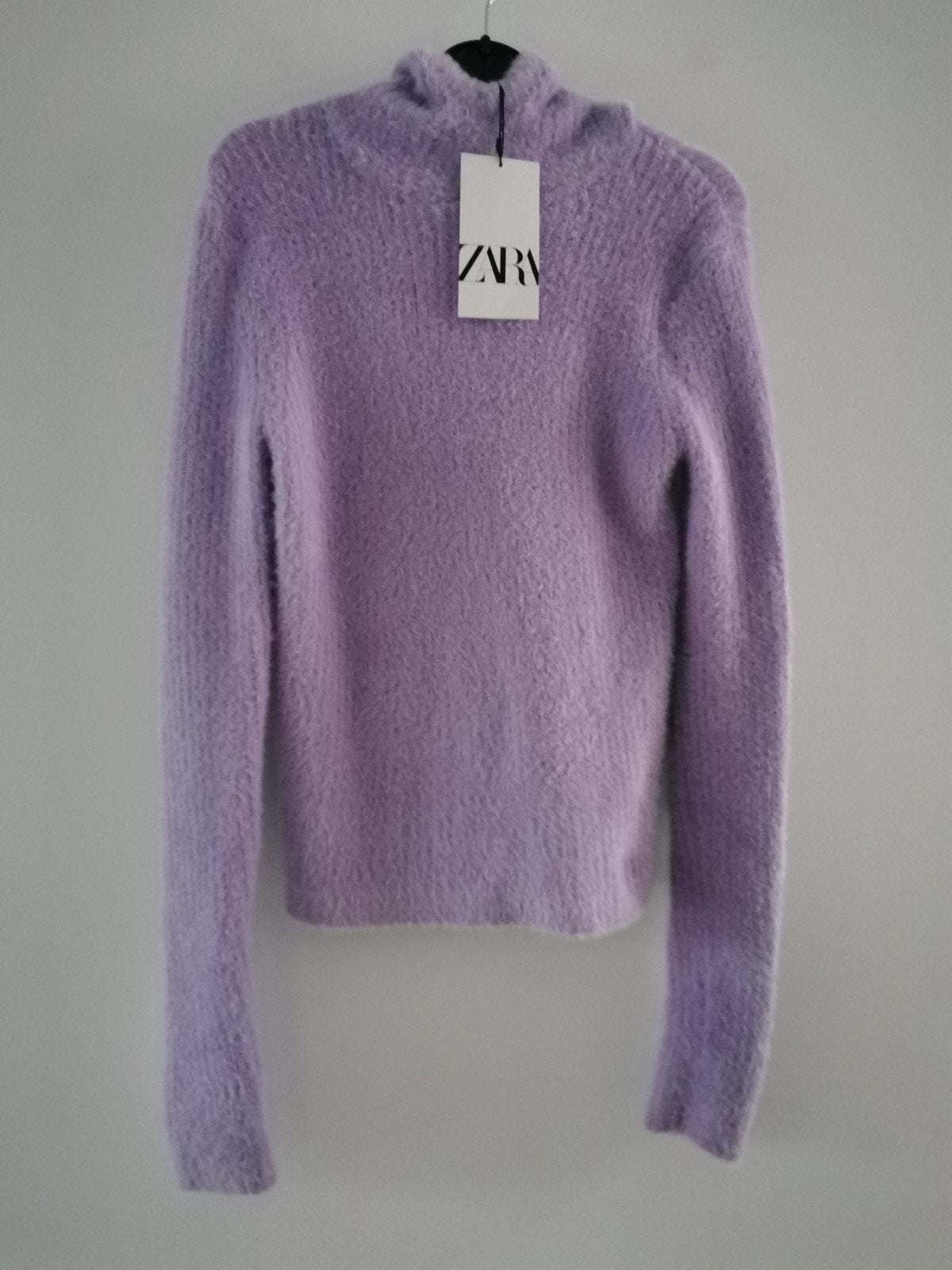 ZARA zachte trui met capuchon mt. S/M, Verzenden, Zara, Paars, Nieuw