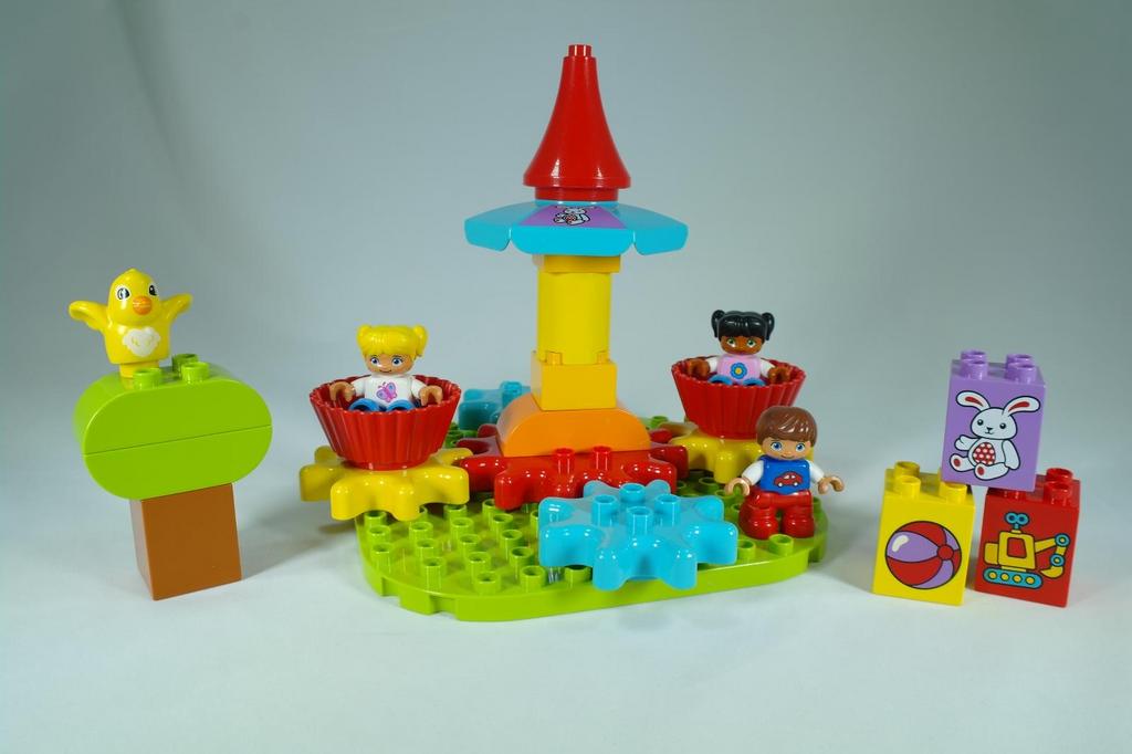 Duplo 10845 - Mijn Eerste Kermis, Kinderen en Baby's, Speelgoed | Duplo en Lego, Gebruikt, Ophalen of Verzenden, Compleet, Duplo
