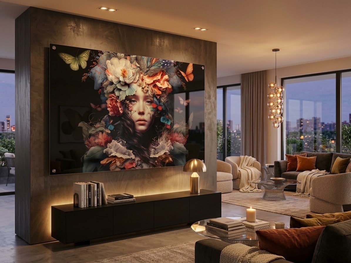 Plexiglas schilderij 110x180 cm, Antiek en Kunst, Ophalen