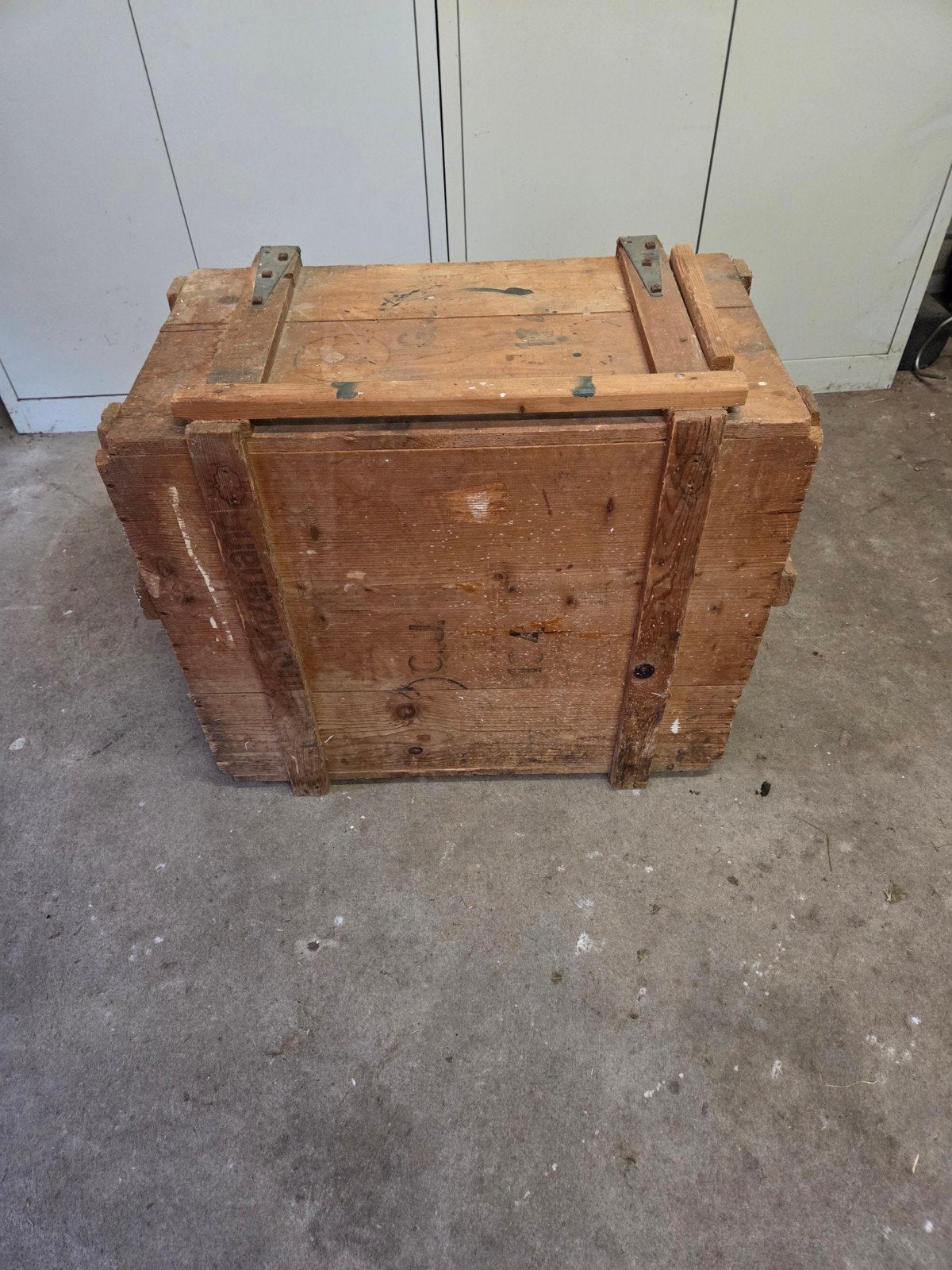 Houten opbergkist, Ophalen, 50 tot 100 cm, Minder dan 50 cm