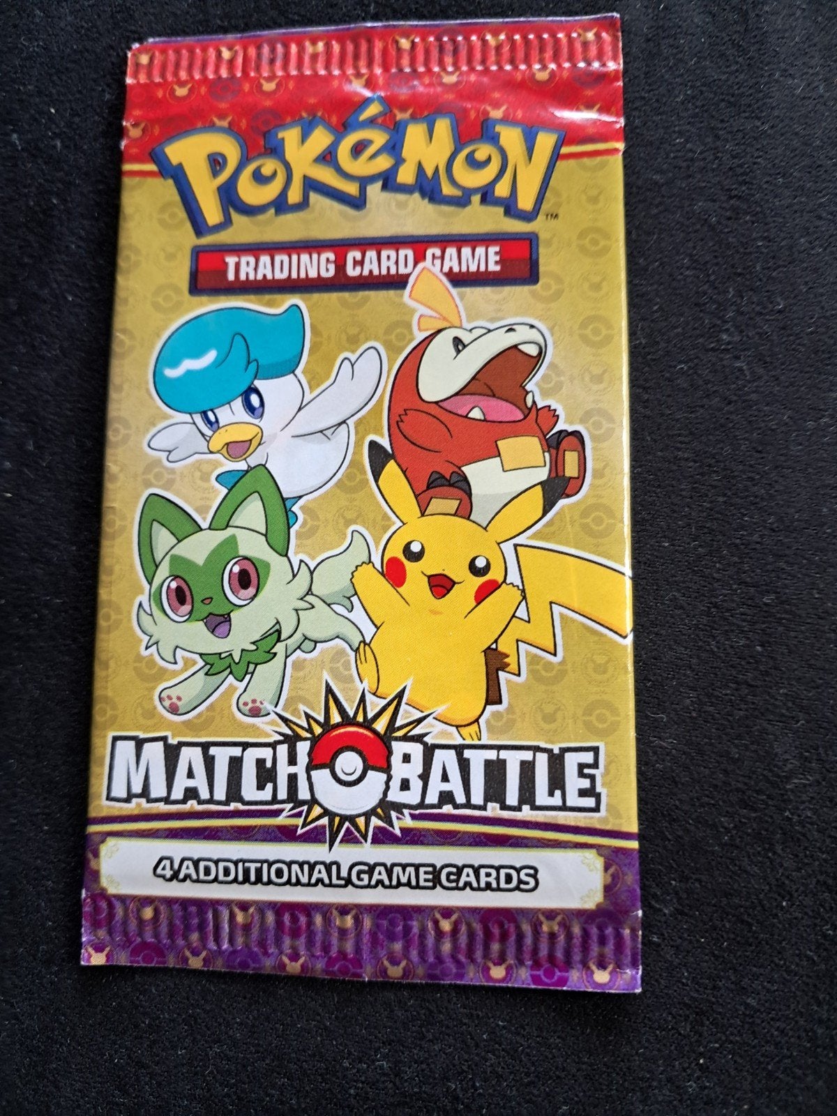 Pokemon Match Battle McDonald's pakje met 4 kaarten, Ophalen, Nieuw