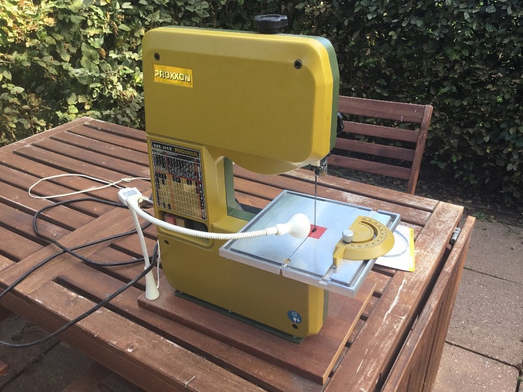 Proxxon MBS 240/E lintzaagmachine, Ophalen, Proxxon, Metaal, Zo goed als nieuw