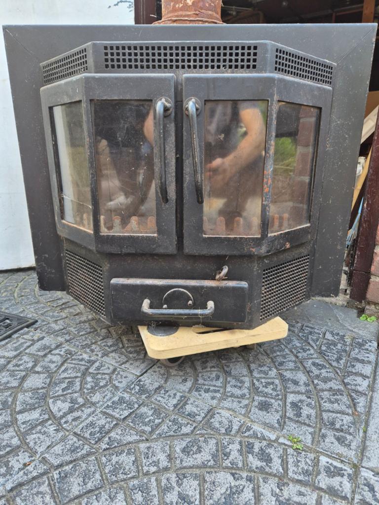 Houtkachel, Huis en Inrichting, Ophalen of Verzenden, Gebruikt, Hout, Houtkachel