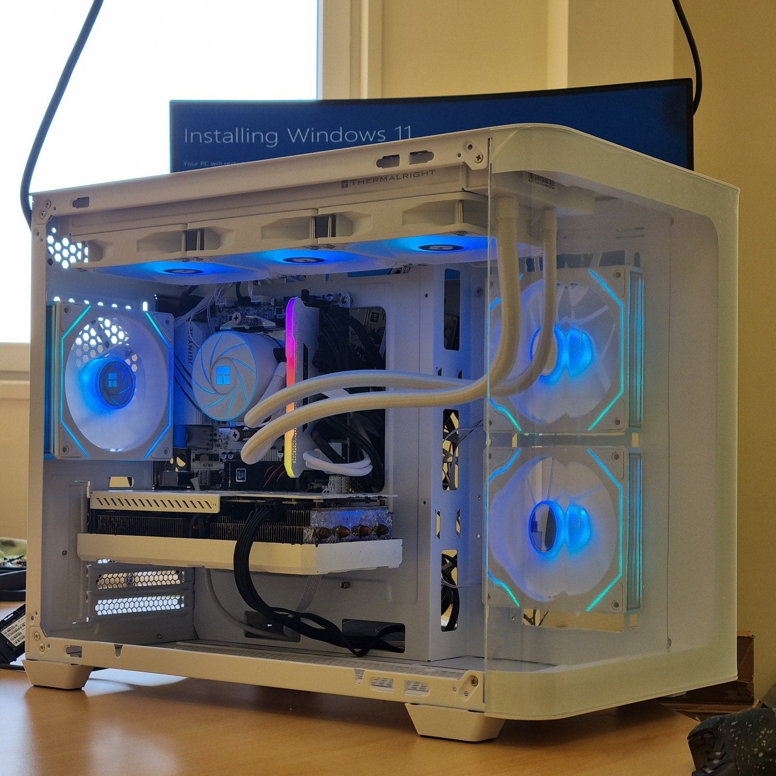 NIEUWE WATERGEKOELDE RTX 3070 Gaming PC Ryzen 5 | 16Gb 1.3Tb, Zelf gebouwde pc, Nieuw, Gaming, SSD