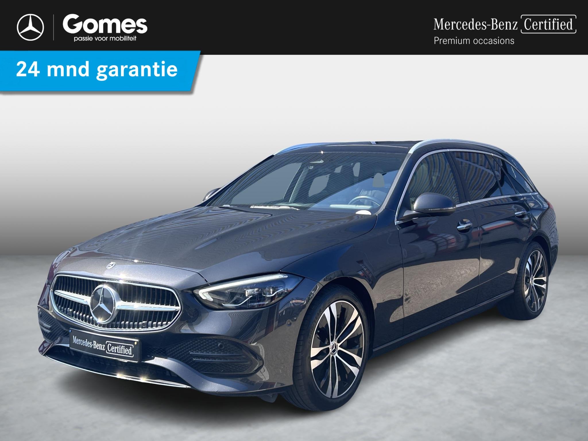 Mercedes-Benz C-klasse Estate 180 | Panoramadak | Luxury | P, Automaat, 4 cilinders, Origineel Nederlands, Verblindingsvrij grootlicht