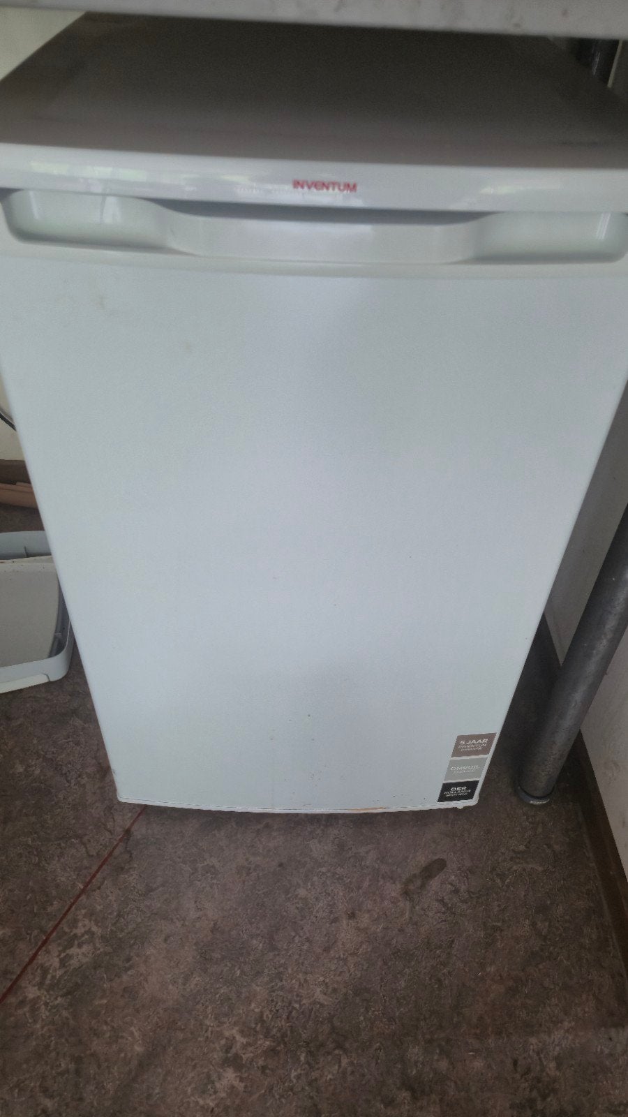 Inventum Koelkast - Compact en Efficiënt, Ophalen, Minder dan 75 liter, Zonder vriesvak, Gebruikt