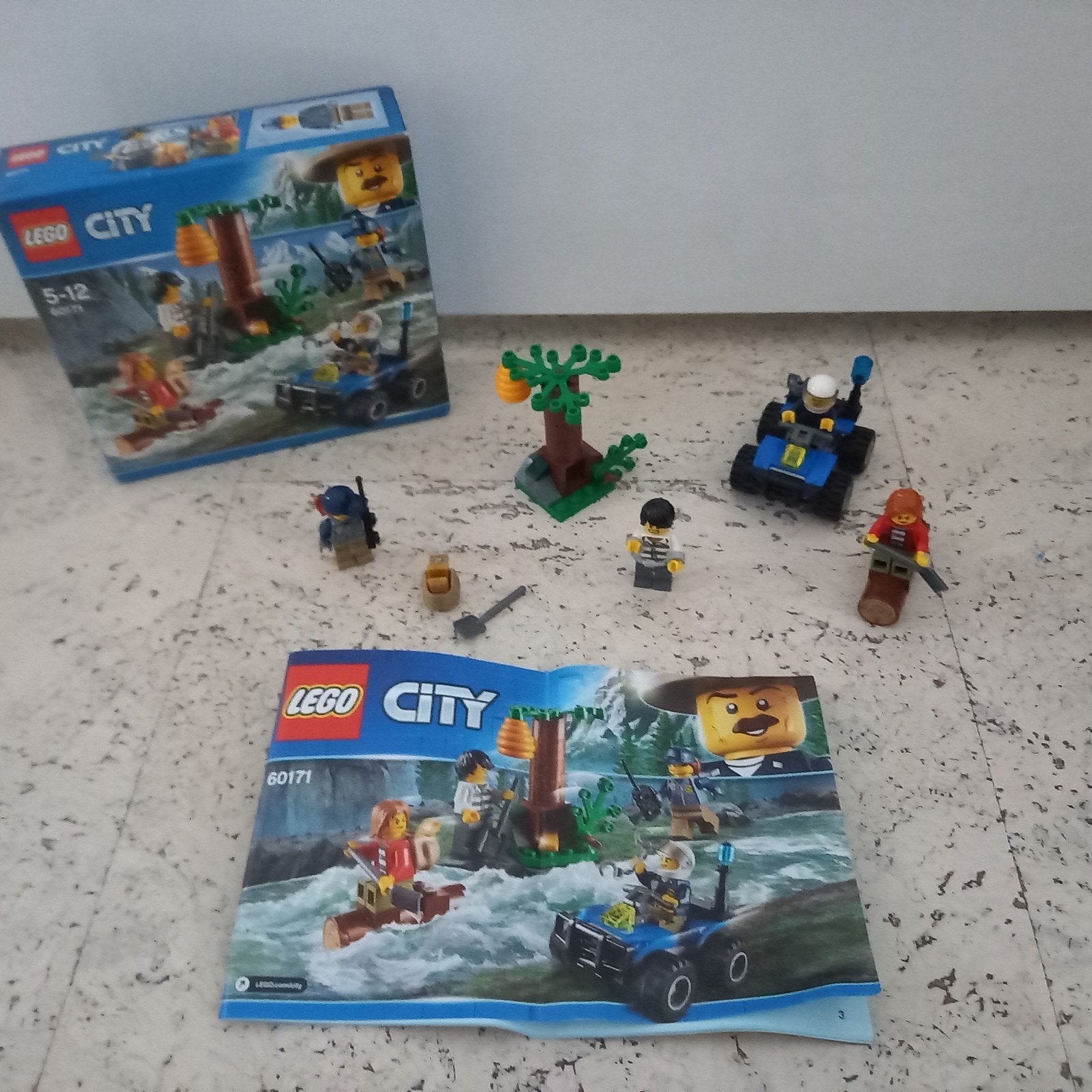 Lego City 60171 Bergpolitie Achtervolging, Compleet, City, Lego, Ophalen of Verzenden