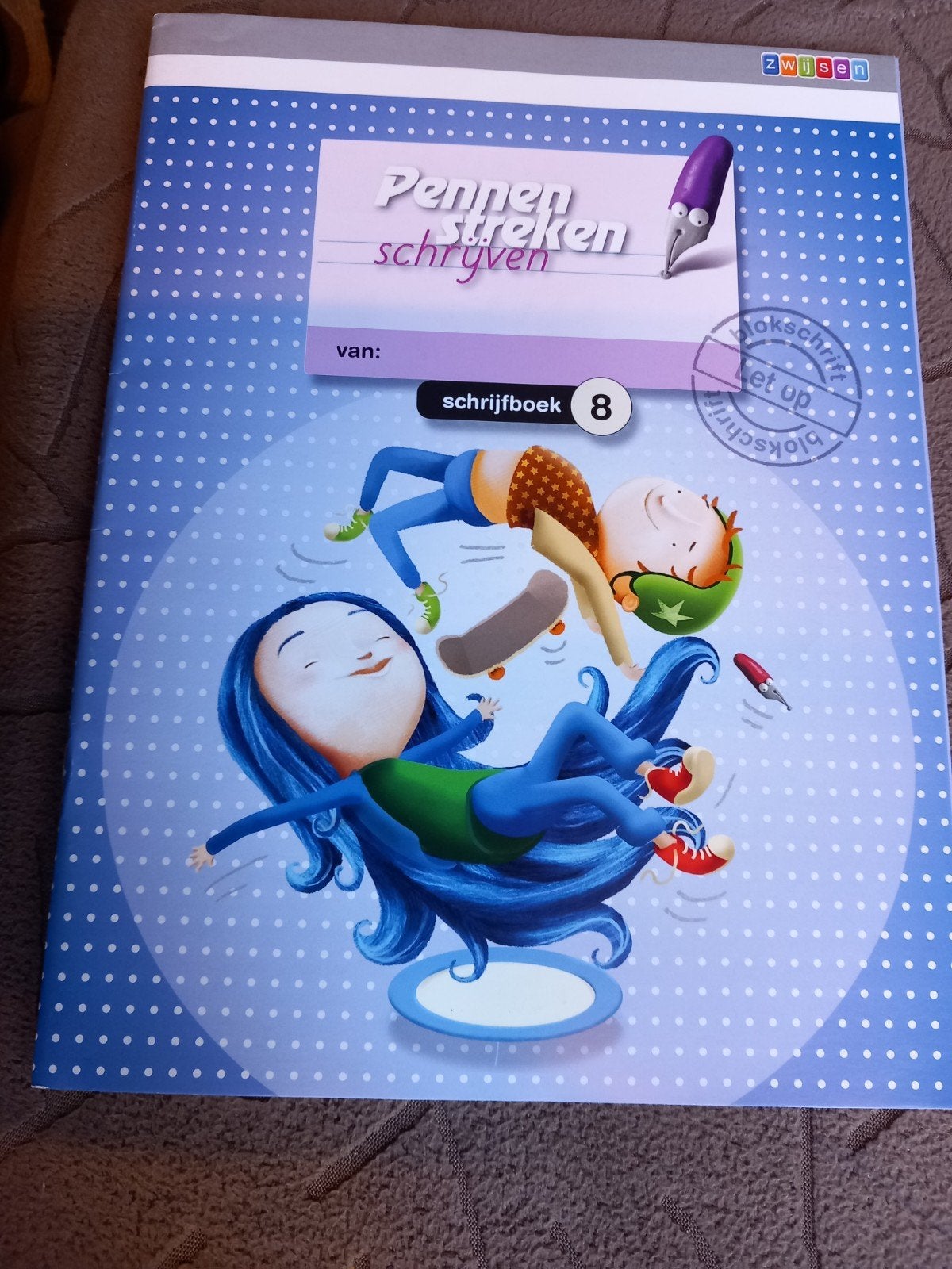 Groep 8 Pennenstreken Schrijven Schrijfboek 8 blokschrift, Ophalen of Verzenden, Nieuw, Marion van der Meulen, Jos Lageman