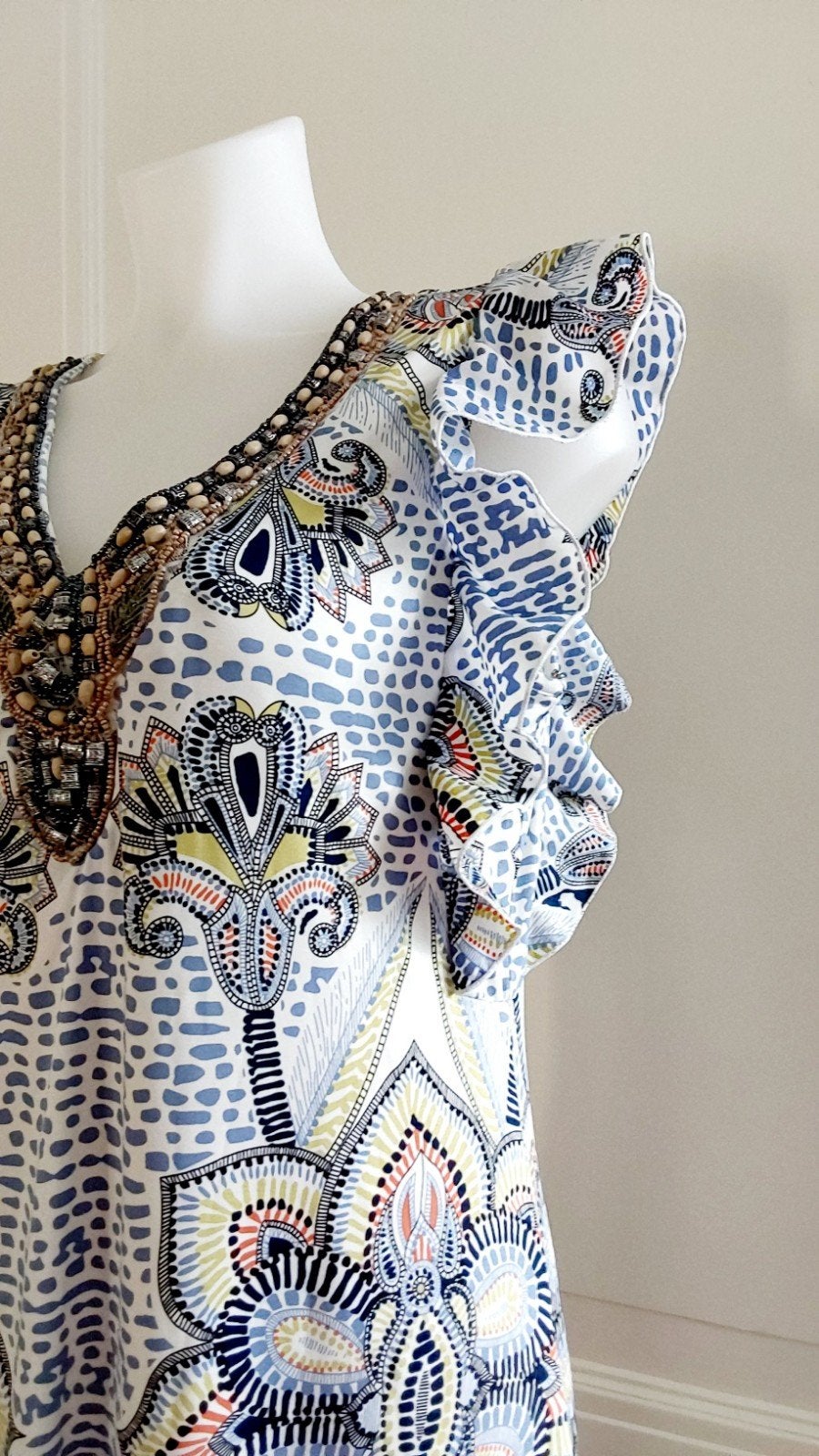 Leuke K-design jurk maat M, Maat 38/40 (M), Meerkleurig, ., Ophalen of Verzenden