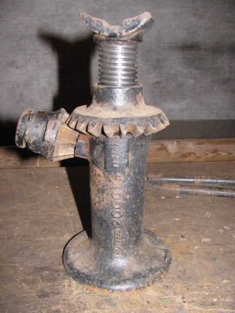 Old Bilstein 2000 kg VW Volkswagen Audi Auto Union car jack, Auto diversen, Ophalen of Verzenden, Gebruikt