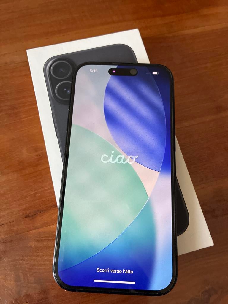 Apple iPhone 16 - Zo goed als nieuw, Ophalen of Verzenden, Zo goed als nieuw, Zwart, IPhone 15 Pro Max
