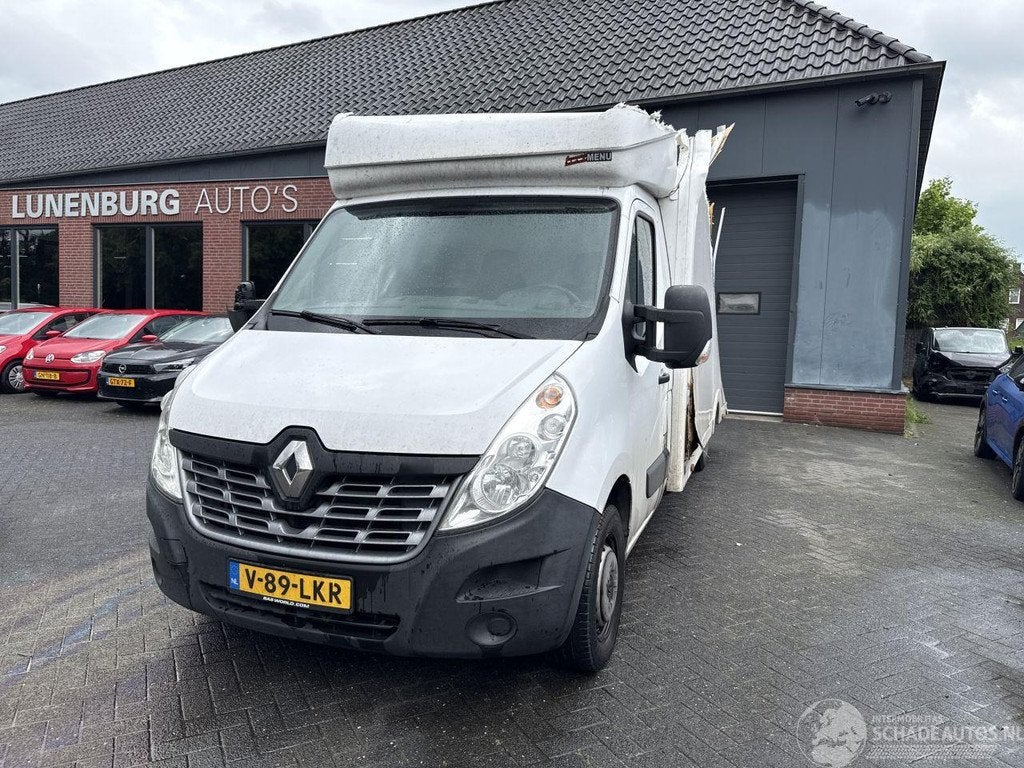 Renault Master T35 2.3 dCi L3H3 KM: 130602 Ideaal voor ombou, Auto diversen, Schadeauto's, Overige carrosserieën, Renault, Wit