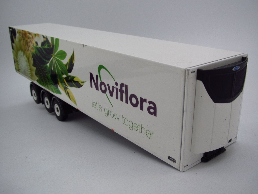 WSI - Drie assige koeltrailer '' Noviflora '' 1:50, Ophalen of Verzenden, Gebruikt, Bus of Vrachtwagen, Wsi