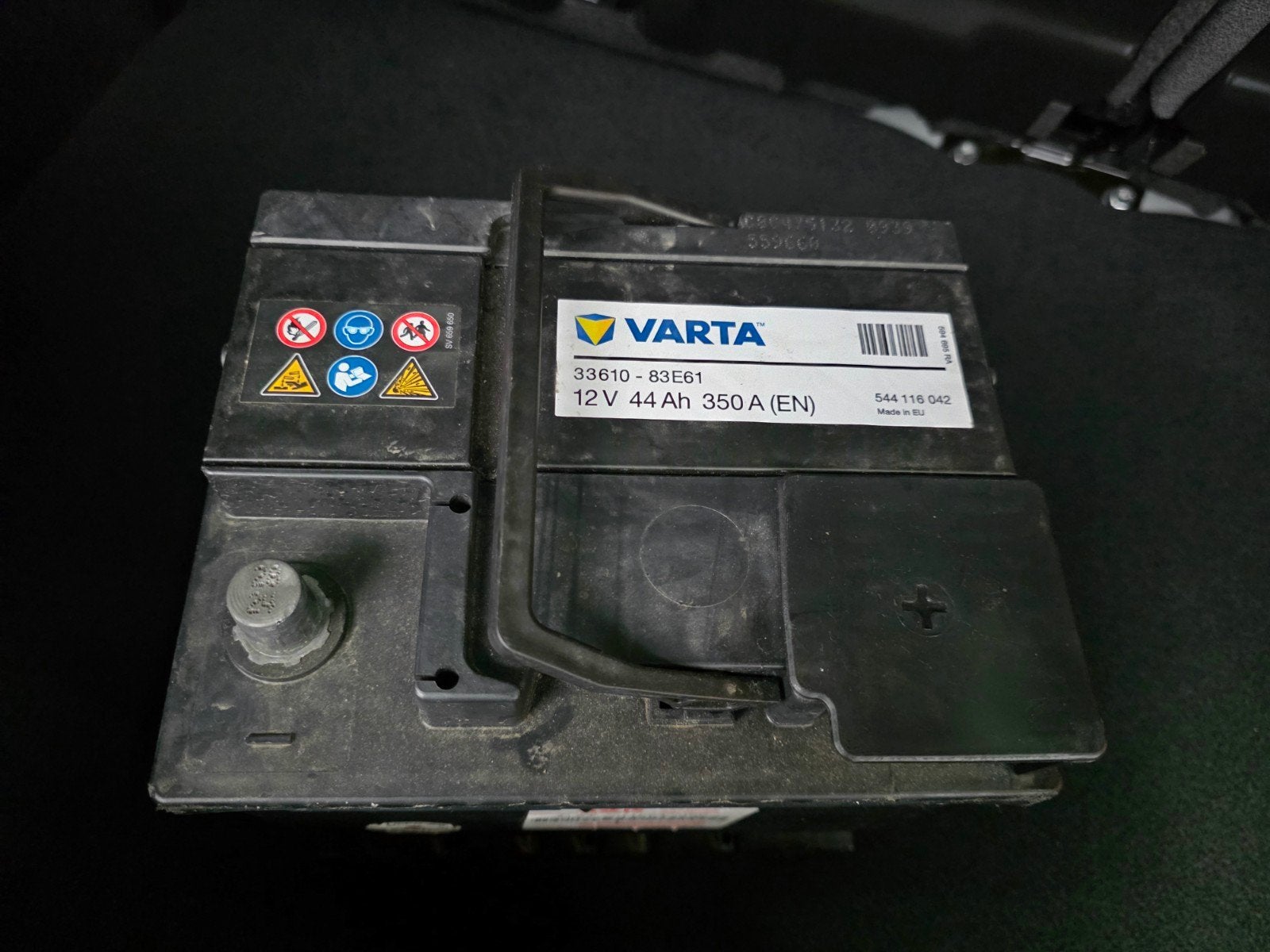 Varta 44Ah Accu - Gebruikt, Goede Staat, Gebruikt