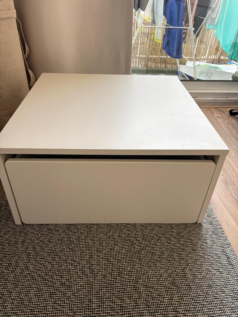 IKEA SLÄKT Lade wit - onder bed of als nachtkast, Ophalen, Gebruikt