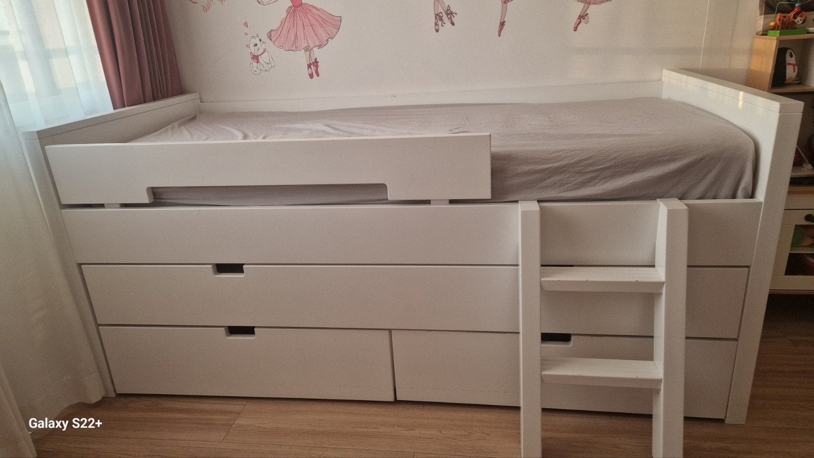 Bed Bopita, Eenpersoons, Ophalen of Verzenden, Zo goed als nieuw, 200 cm