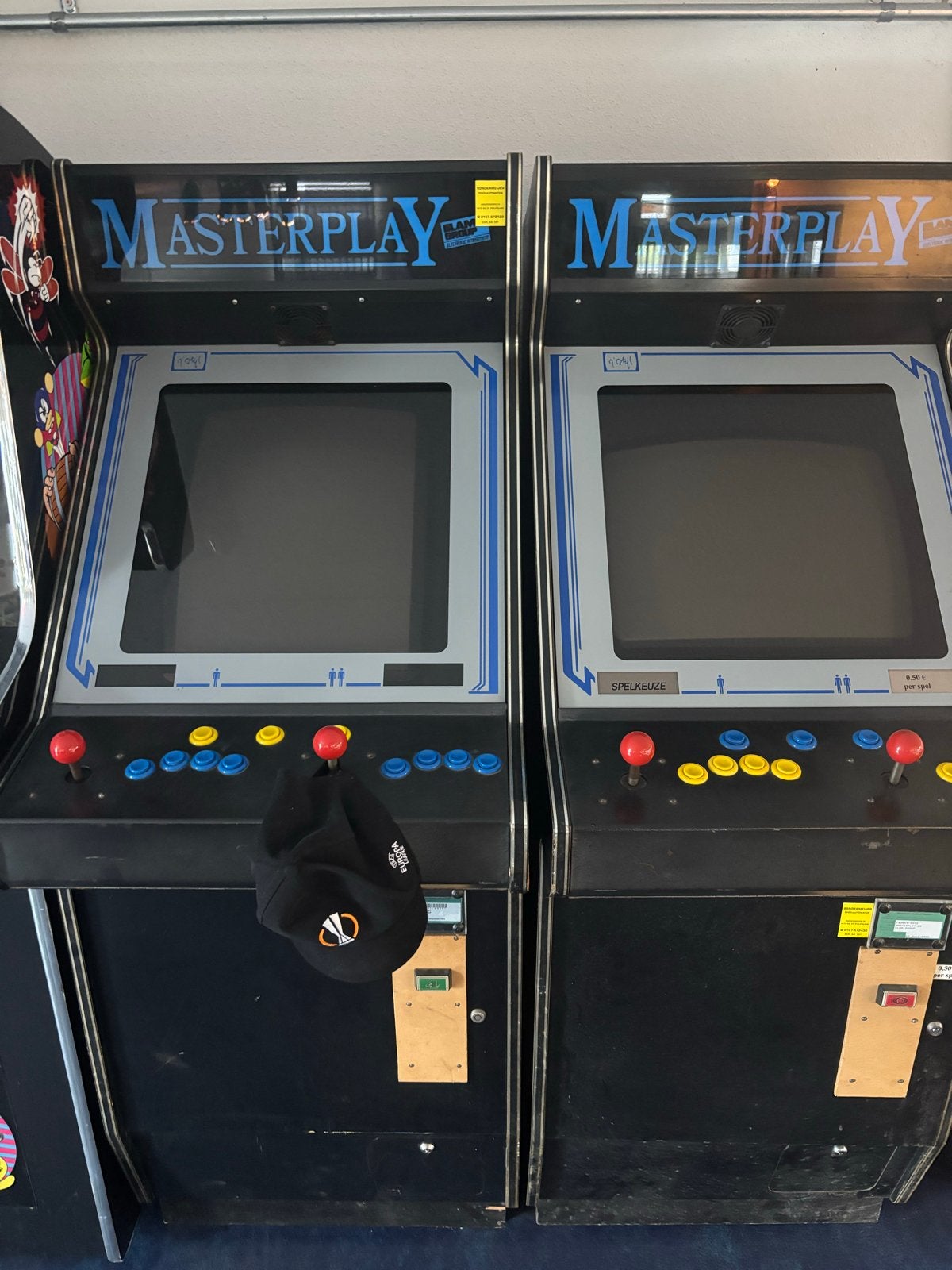 2 Masterplay Speelkasten: Schietspel en Pac-Man, Ophalen, Overige merken, Gebruikt