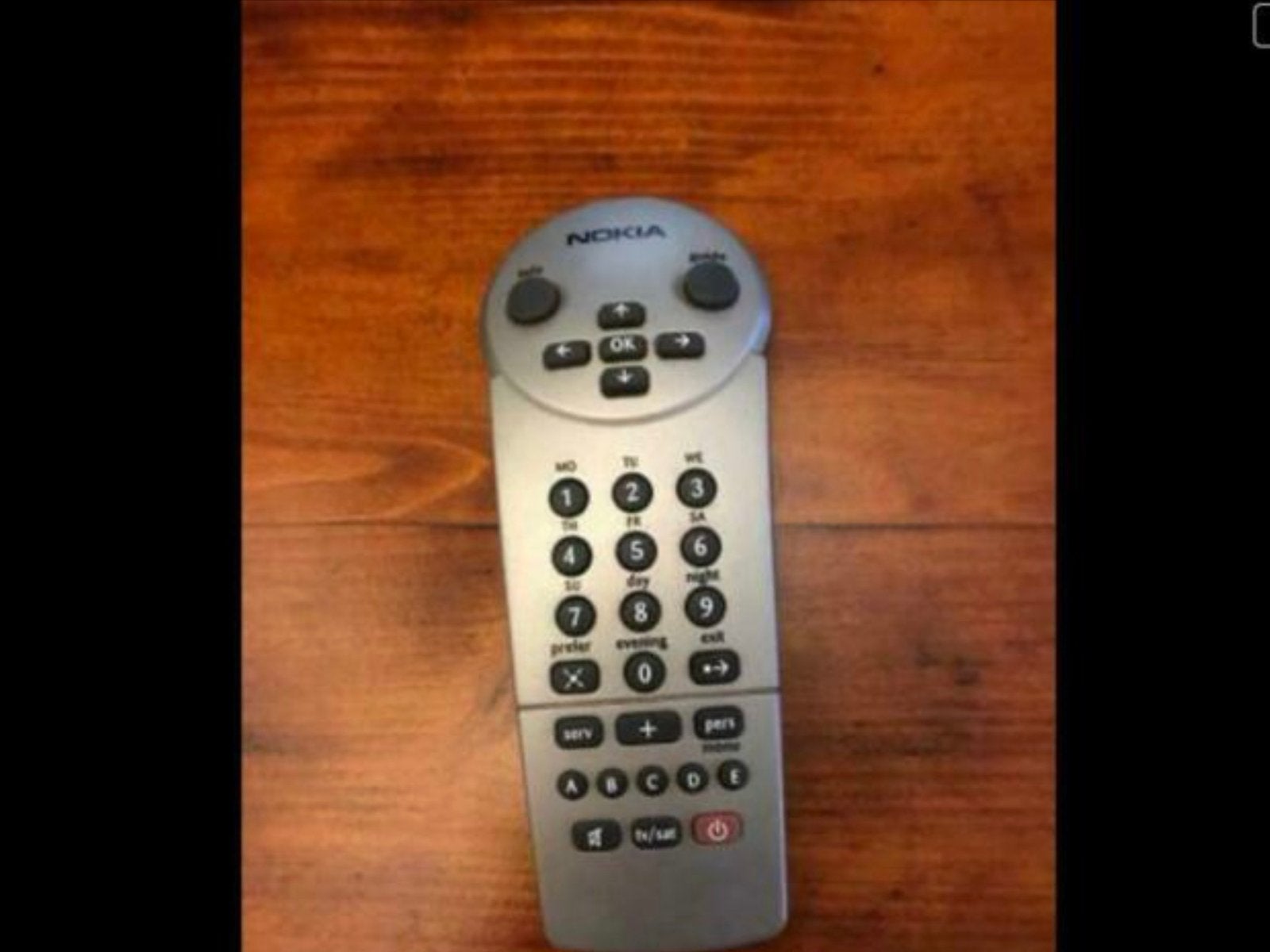Nokia afstandsbediening - Werkt perfect, Ophalen of Verzenden, Zo goed als nieuw, Origineel, Tv