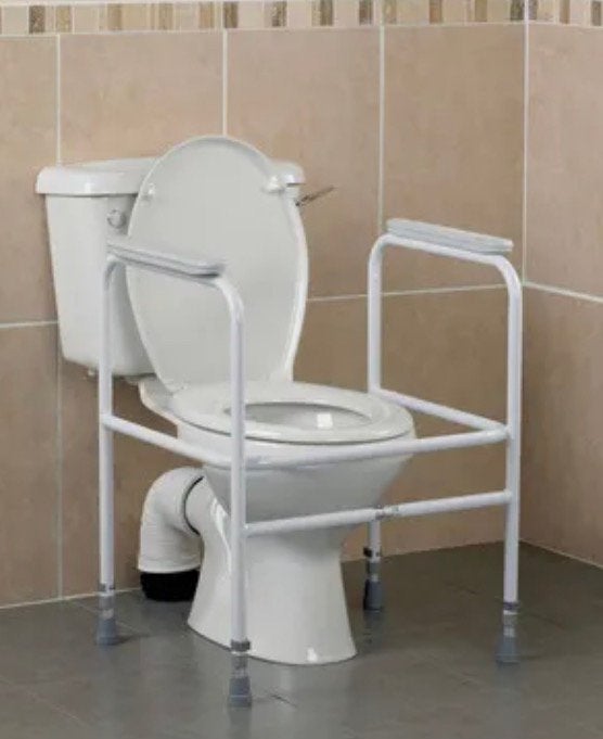 Toiletsteun/ opstahulp/ wc-rek, Ophalen, Gebruikt