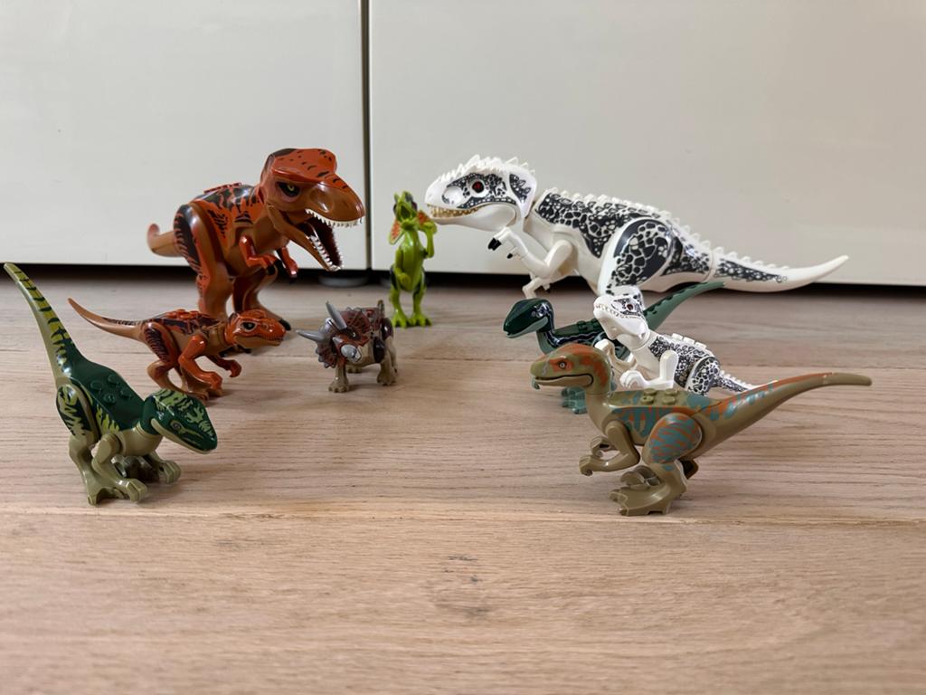 Grote set Dino's voor Lego - Replica's uit een ver land, Ophalen of Verzenden, Gebruikt, Overige merken