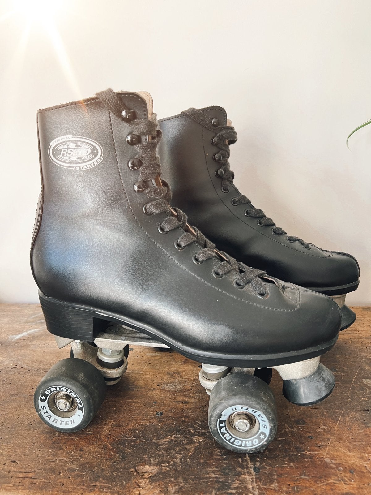 RSI Original Starter Rolschaatsen Zwart Leer Maat 41, Ophalen of Verzenden, Gebruikt, Overige typen
