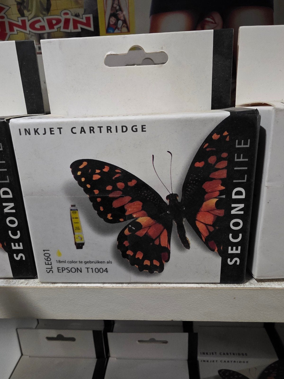 SecondLife SLE601 Inktcartridge voor Epson T1004 (18ml), Computers en Software, Cartridge, Onbekend, Nieuw, Ophalen of Verzenden