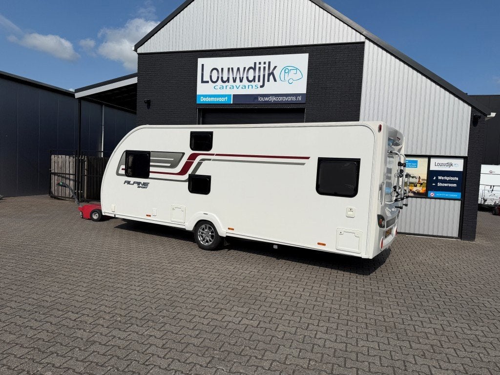 SPRITE Alpine 510 KF ’17 (6 Pers., Stapelbed, Fransbed), Caravans en Kamperen, Rondzit, 7 tot 8 meter, Bedrijf, Tot en met 6