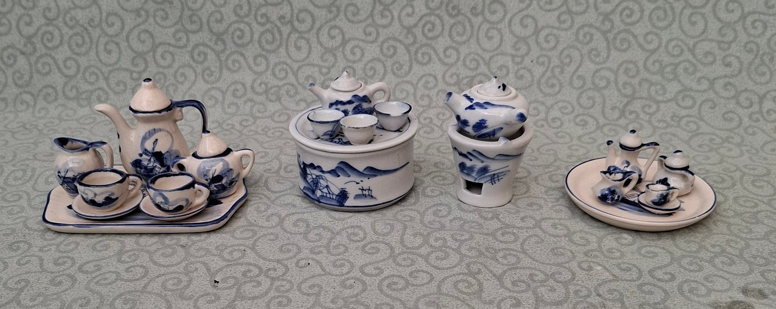 miniatuur serviesjes, Ophalen of Verzenden