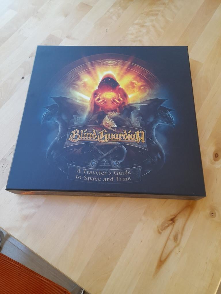 BLIND GUARDIAN A TRAVELLER'S GUIDE TO SPACE AND TIME boxset, Ophalen of Verzenden, Zo goed als nieuw, Boxset