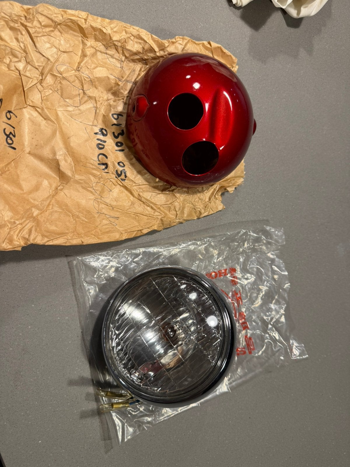 Honda SS50 M K1 NOS koplamp, Ophalen of Verzenden, Nieuw, Koplamp, Overige merken