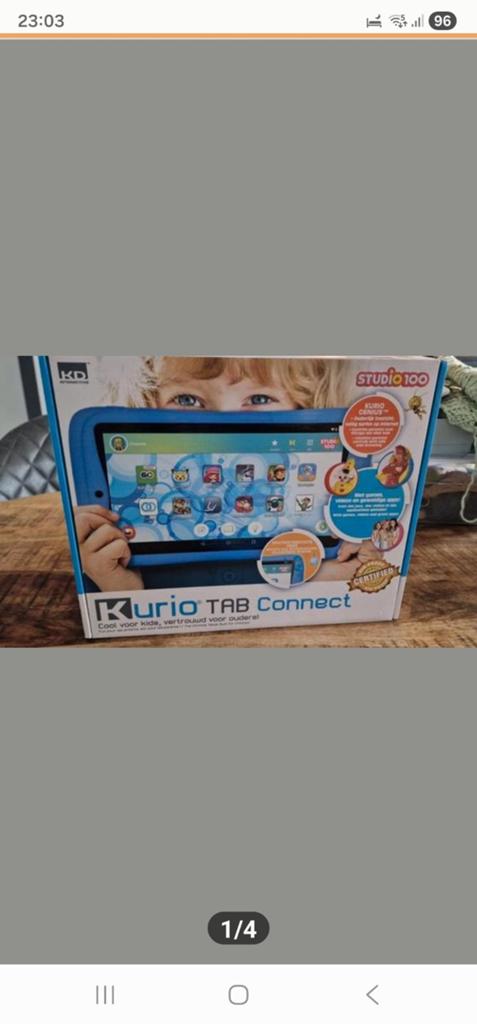 Kurio Kindertablet - Perfect voor jonge ontdekkingsreizigers, TAB Connect, Wi-Fi, Ophalen, Kurio