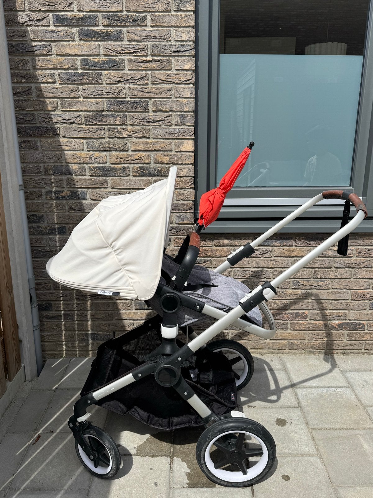 Bugaboo Fox 2 kinderwagen met stoel en wieg, Ophalen, Gebruikt, Bugaboo, Combiwagen
