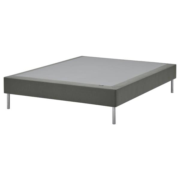 IKEA Espevär Matrasbodem met Bjorli poten, 140x200cm, Ophalen, Zo goed als nieuw, Tweepersoons, 140 cm