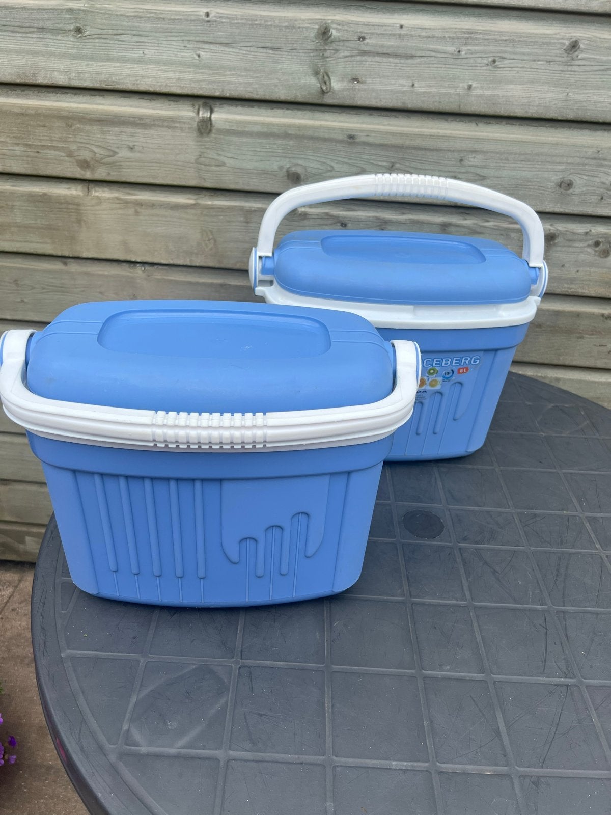 2 Iceberg koelboxen (8L) met koelelementen, Ophalen, Gebruikt, Koelbox, Koelelement