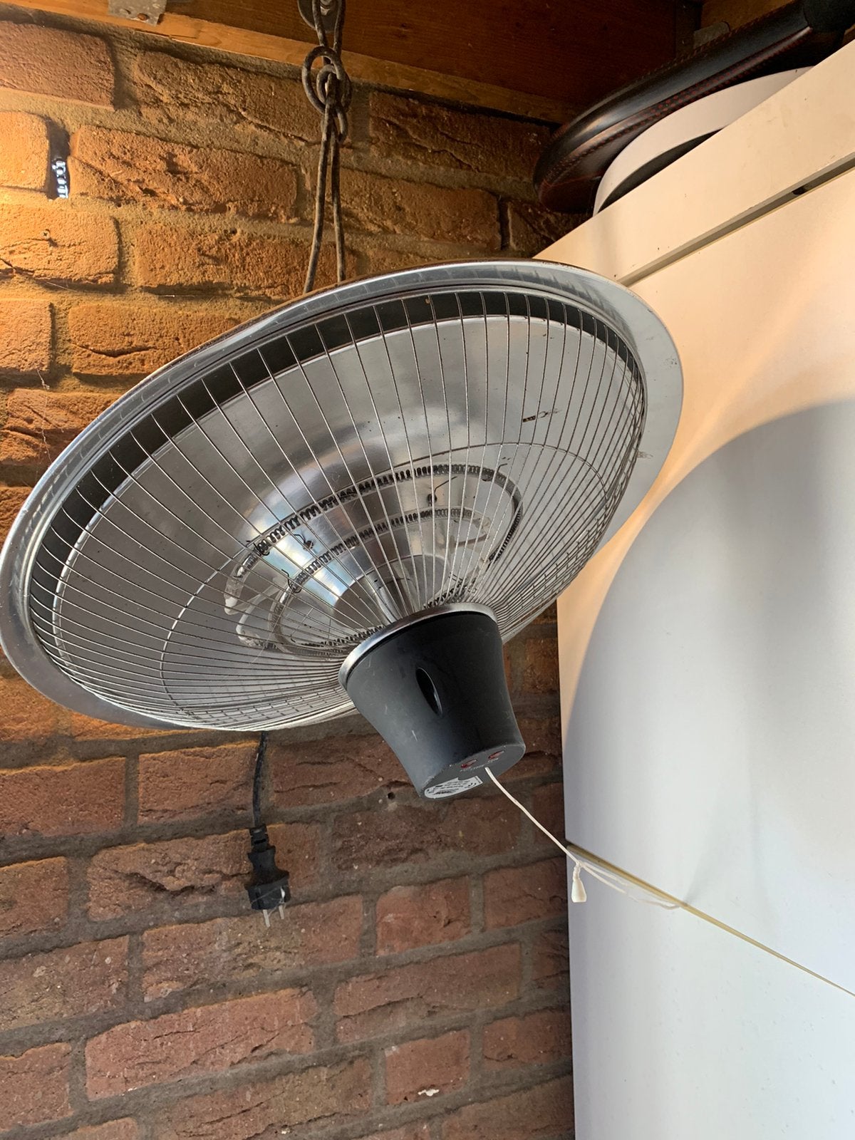 Terras verwarming, Tuin en Terras, Terrasverwarmers, Zo goed als nieuw, Waterbestendig, Ophalen