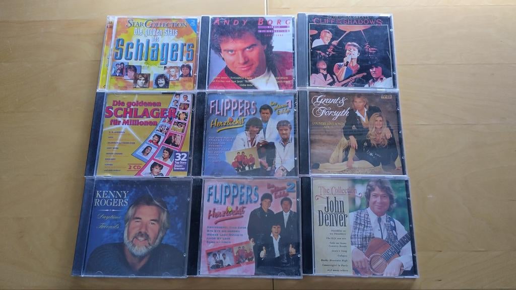 Diverse CD collectie: Schlager, Country, Pop (9 stuks), Cd's en Dvd's, Cd's | Reggae en Ska, Gebruikt, Ophalen of Verzenden