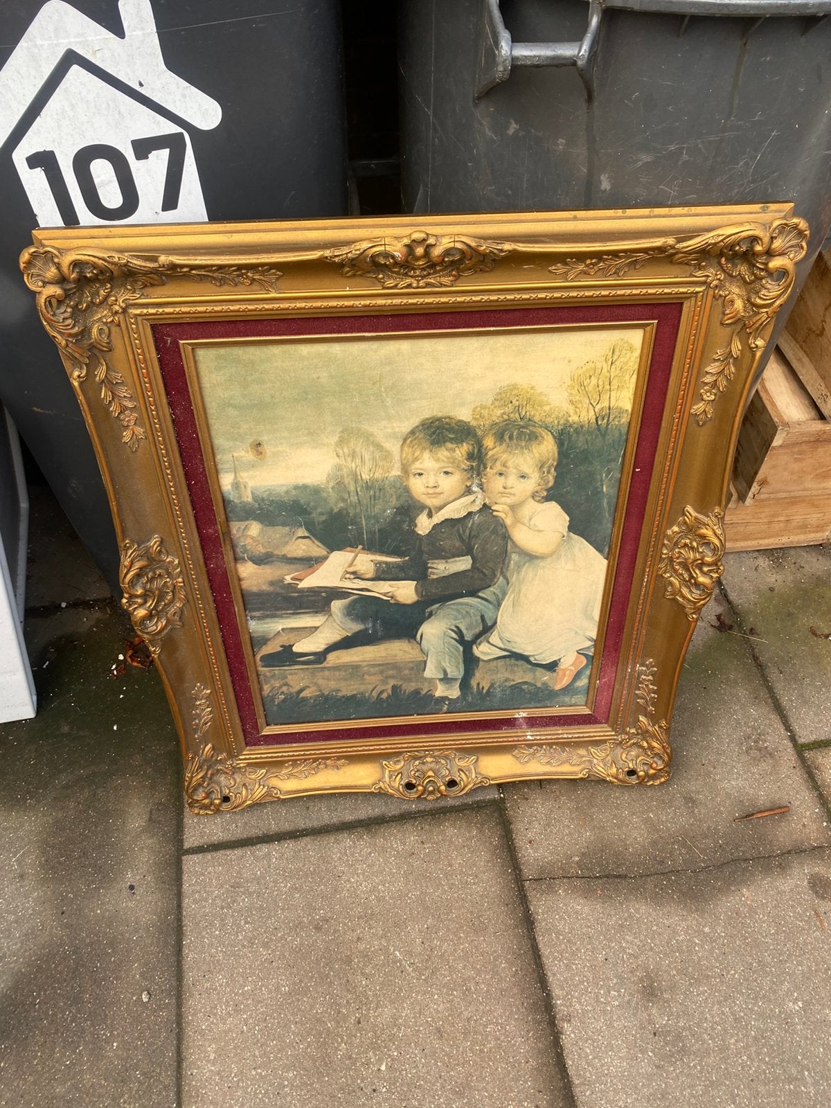 Schilderij, Antiek en Kunst, Ophalen of Verzenden, Portret of Personen