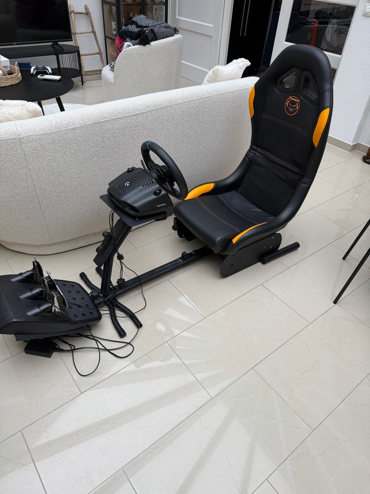 Logitech G29 racestuur met Playseat Challenge, Spelcomputers en Games, Spelcomputers | Overige, Zo goed als nieuw, Ophalen of Verzenden