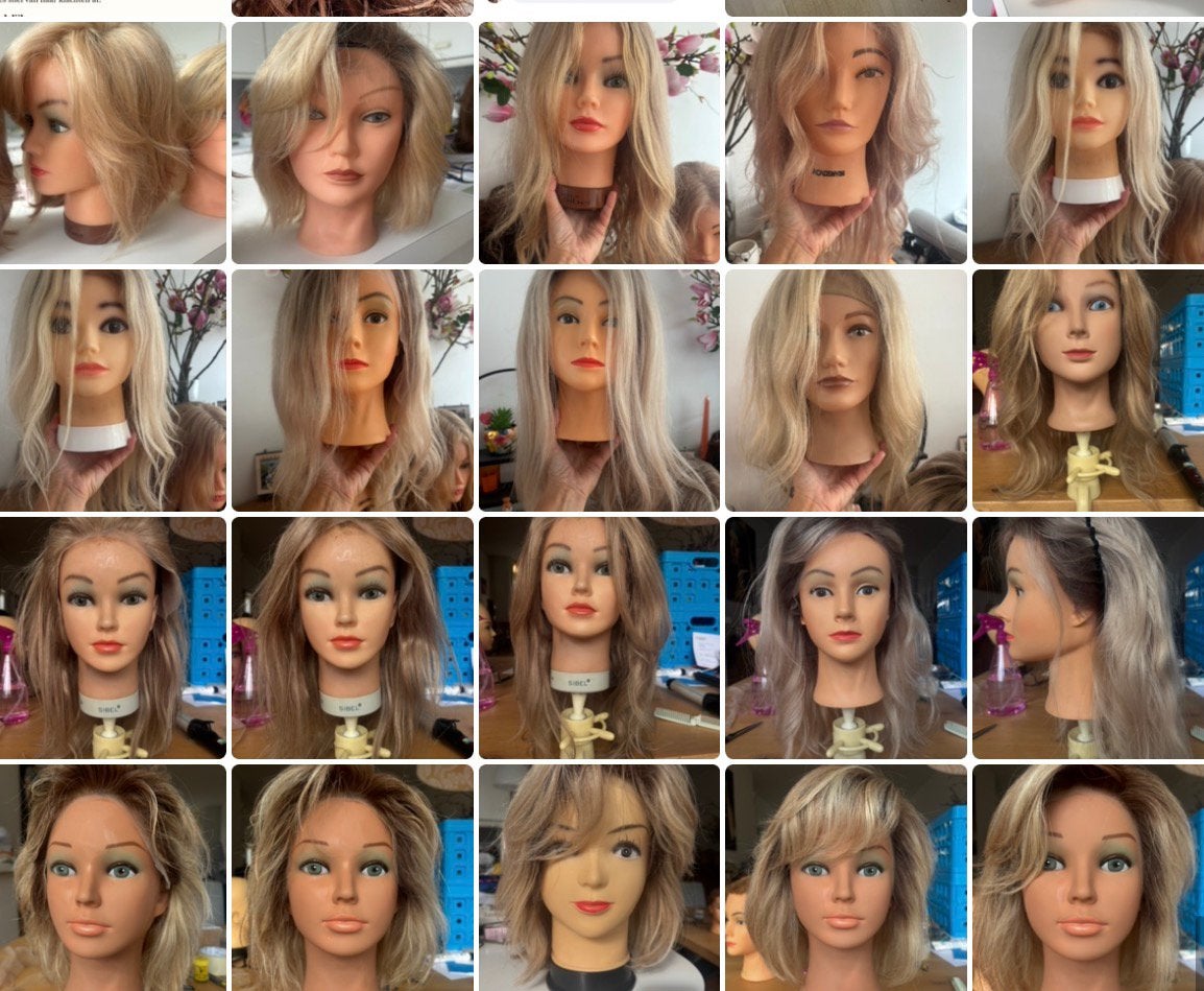 Human hair pruiken, nieuw, altijd onder de €200., Ophalen of Verzenden, Nieuw, Pruik of Haarverlenging