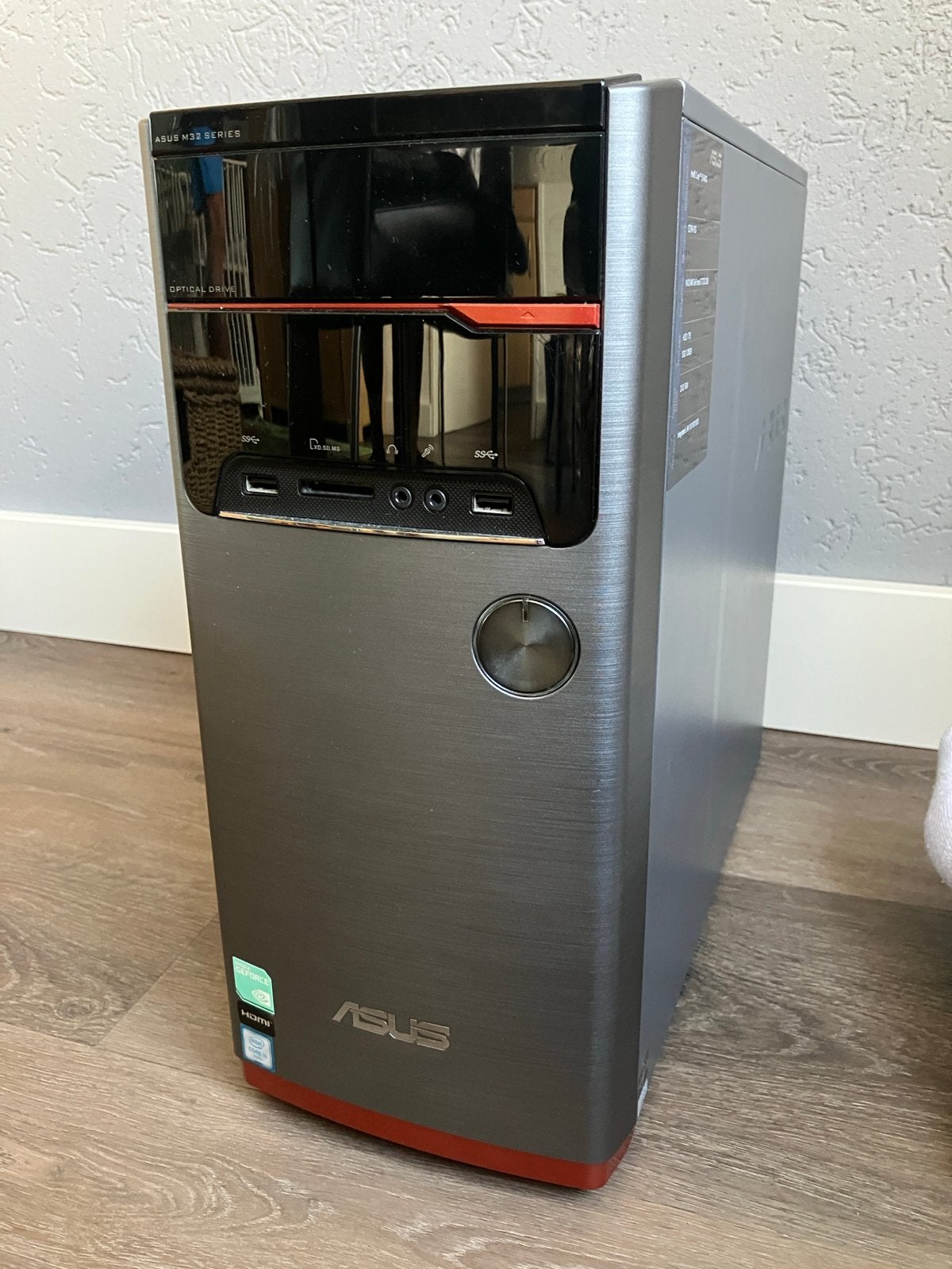 ASUS Desktop PC - VivoPC M32CD, Gebruikt, HDD, 8 GB, Ophalen of Verzenden
