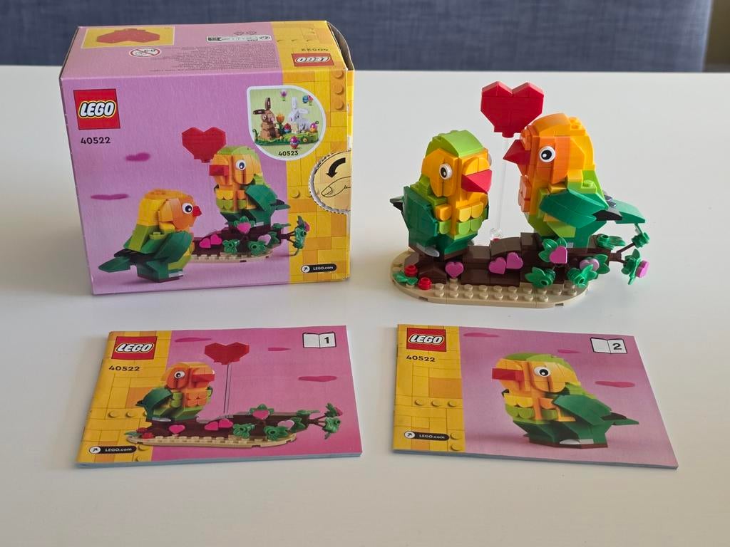 Lego 40522 Valentine Lovebirds - Compleet met doos, Ophalen of Verzenden, Zo goed als nieuw, Complete set, Lego