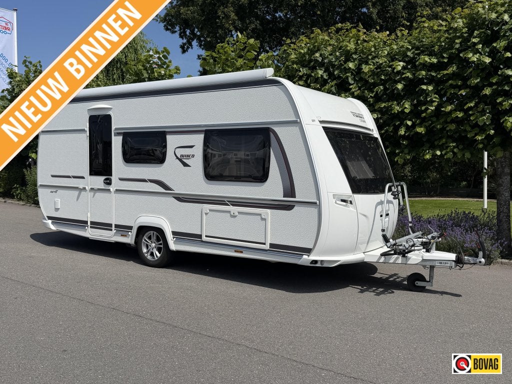 Fendt Bianco Activ 465 SGE Mover,Thule 6300,Truma Combi 4, Caravans en Kamperen, Caravans, Schokbreker, Bedrijf, Fendt, Overige typen