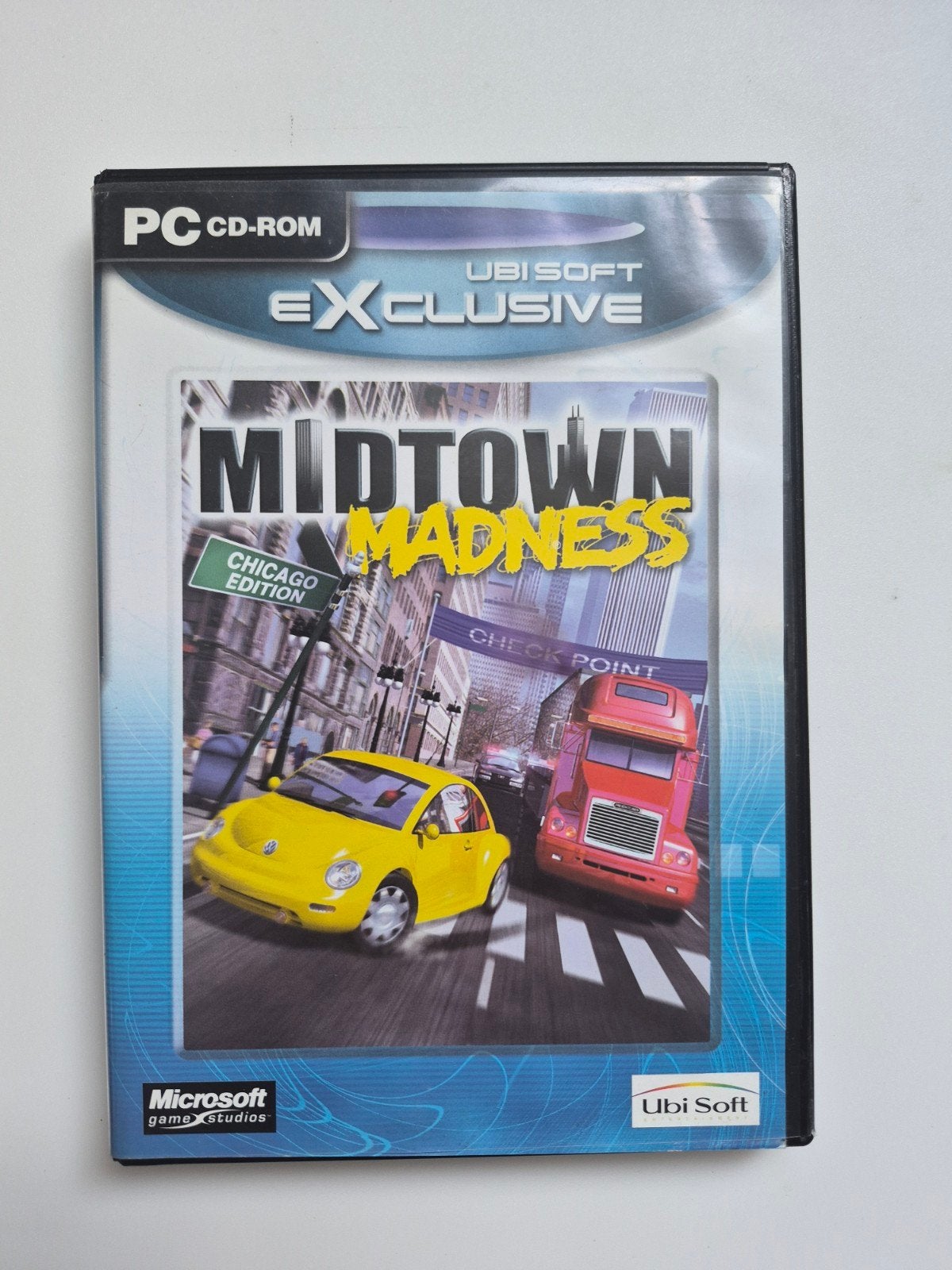 Midtown Madness PC CD-ROM race game, Gebruikt, 1 speler, Racen en Vliegen, Eén computer
