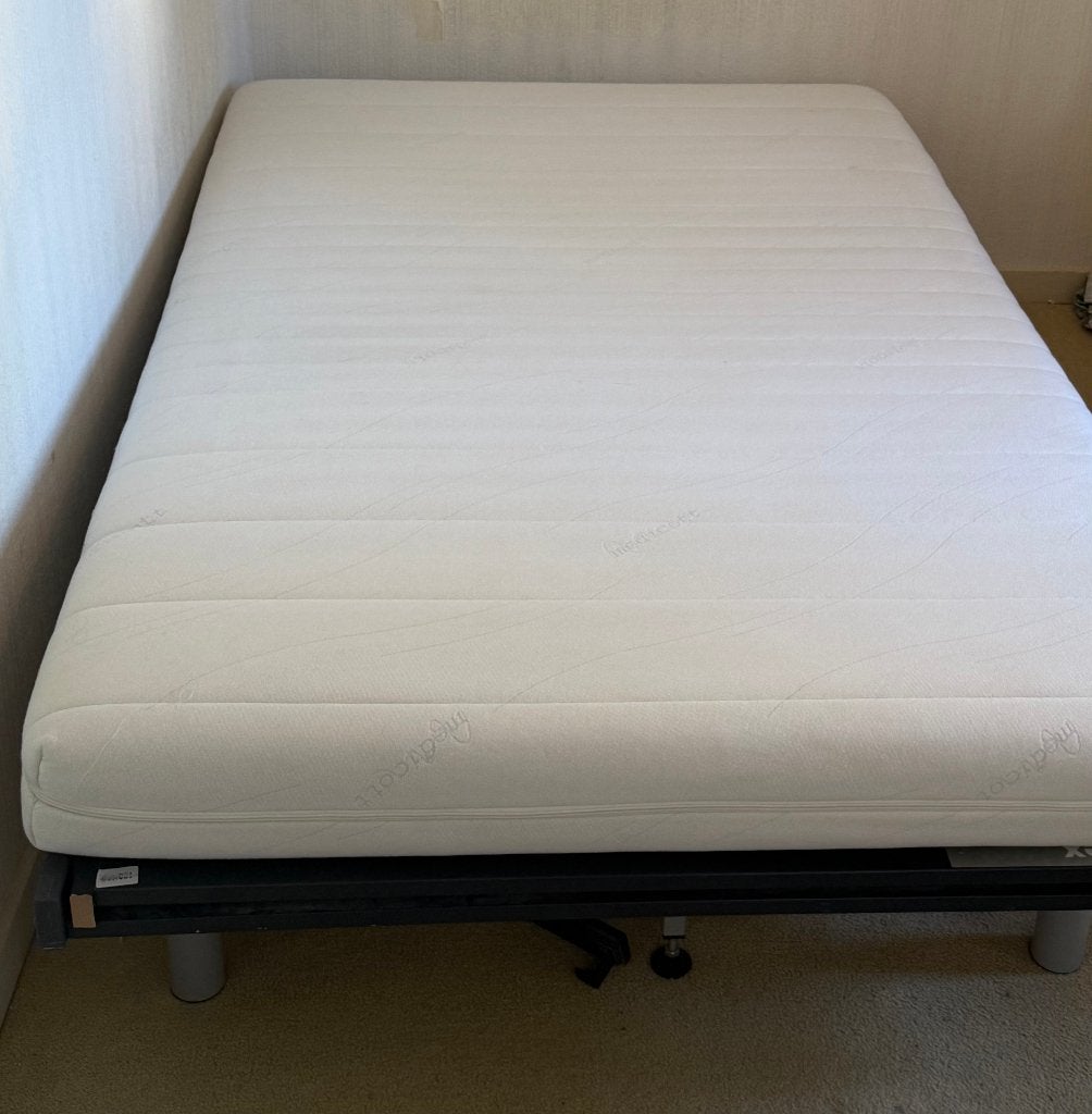electrisch bed, Ophalen, Overige materialen, Bruin, 190 cm of minder