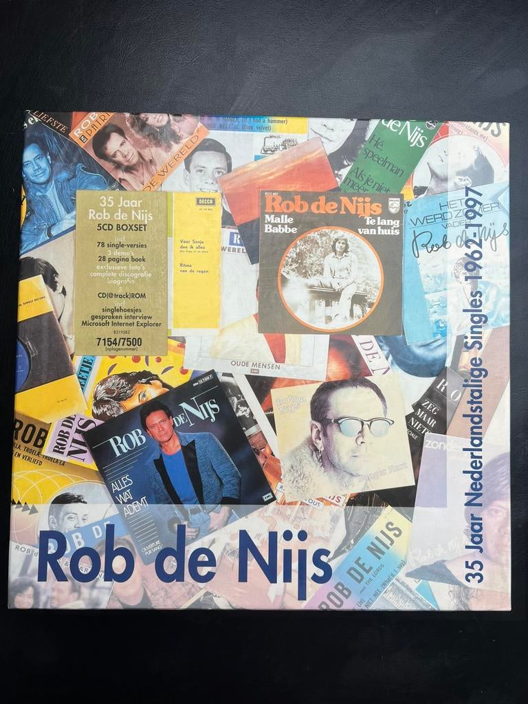 Rob De Nijs cd’s 35 jaar Nederlandstalinge singels 1962-1997, Cd's en Dvd's, Vinyl | Hiphop en Rap, Ophalen of Verzenden, 2000 tot heden