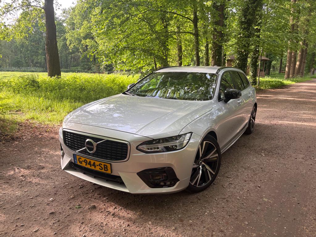 Volvo V90 T4 210pk (polestar eng) Geartronic eind 2019 Grijs, Auto's, Volvo, 4 cilinders, 1969 cc, 1616 kg, Stationwagon