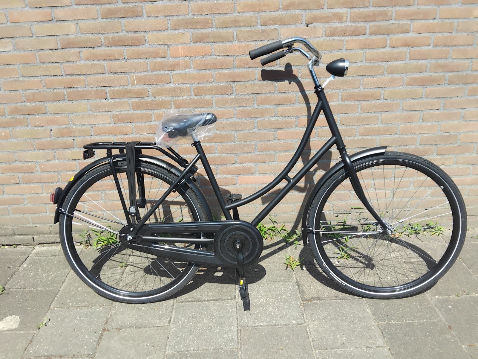 Nieuwe omafiets 28inch 49cm framehoogte, 47 tot 50 cm, Ophalen, Nieuw, Terugtraprem