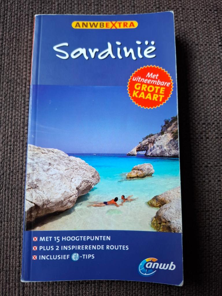 ANWB extra reisgids Sardinië met plattegrond, Boeken, Gelezen, Europa, Ophalen of Verzenden, Reisgids of -boek