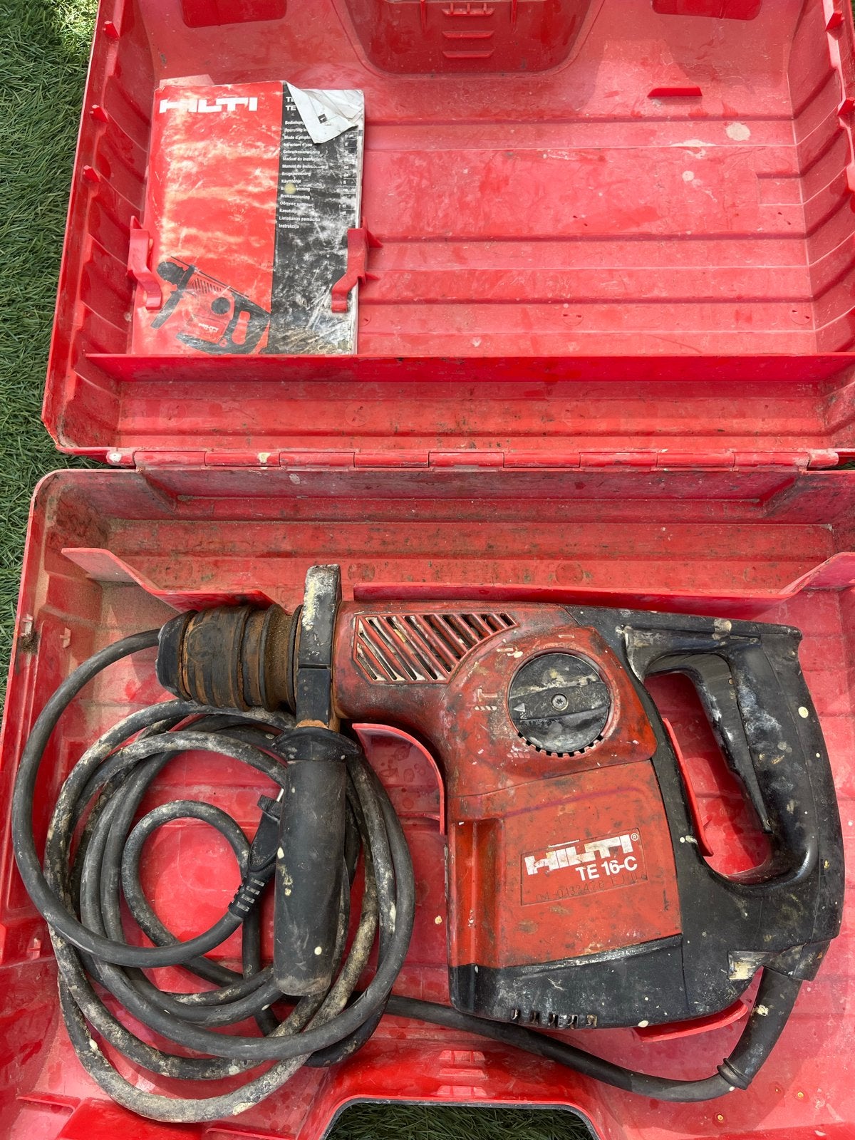 Hilti TE 16-C Boorhamer - Gebruikt maar functioneel, Boor- en/of Breekhamer, Ophalen of Verzenden, Klopboormechanisme, Gebruikt